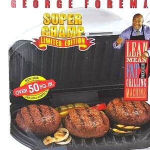 George Foreman Super Champ Limited Edition Indoor Grill